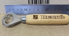 Vintage Beck's Beer Wooden
