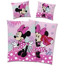 Minnie Mouse Bedding Heart 135x200cm Linon/Renforcé Kids Bedding