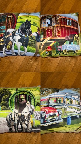 Gypsy style horse and - , cart