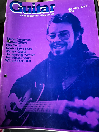Guitar magazine jan - guitar, 1973
