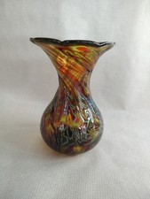 Alum Bay Glass Vase Green And
