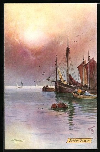 Artist postcard raphael tuck - artist,