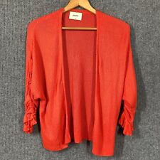 Matalan Papaya Womens Red Knit Cardigan Size S