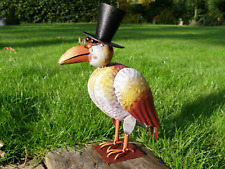 Large Metal Quirky Garden Bird