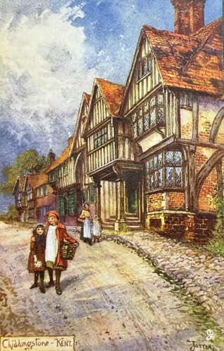 Village chiddingstone near - of, chiddingstone,