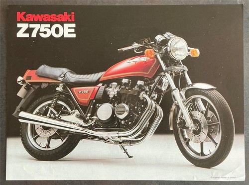 Kawasaki z750e motorcycle - kawasaki,