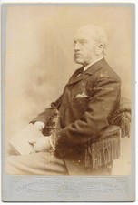Cabinet card photo london - card,
