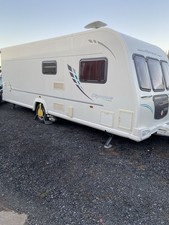 Bailey Olympus 534 Fixed Bed 2010 End Bathroom  4 Berth