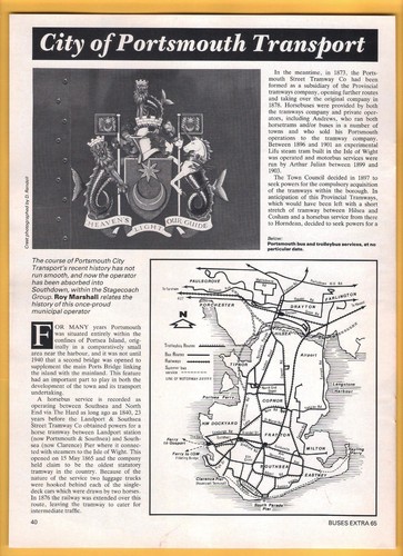 Buses magazine extract 1990 - magazine,