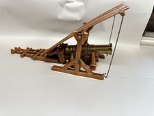 Elastolin Hausser 14th C Siege Gun #9804 7CM SCALE Bombarde Tolle Grete von Gent