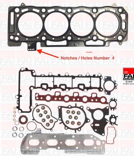 Cylinder head gasket kit - cylinder,