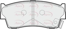 APEC Front Brake Pad Set for