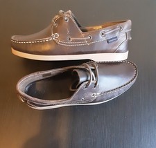 CHATHAM BNIB 9UK DECK BOAT SHOES PREMIUM CHOCOLATE LEATHER GREAT SAVING! IN BOX