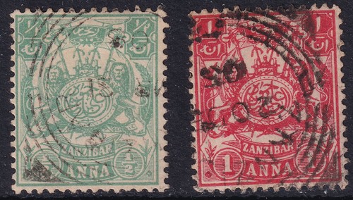 Zanzibar 1904 monogram - 1904,,