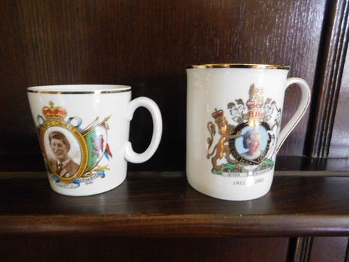 2no assorted royal - assorted, memorabilia