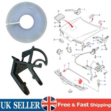 2X BONNET STAY GROMMET & CLIP