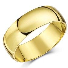 9ct Yellow Gold Ring Light D