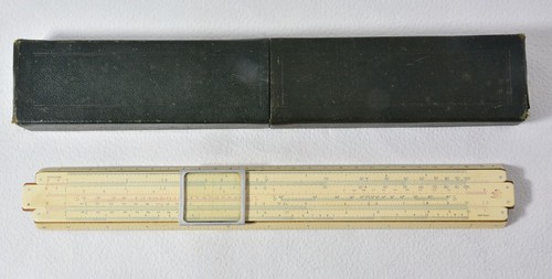 Vintage pic slide rule - slide, p111