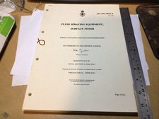 RAF Air Publication AP119A-0611-3  Surface Finish Spray Equipment Part Catalogue