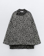 ZARA Oversized Heavy Knit Wrap