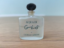 Acqua Di Gio Georgio Armani Eau De Parfum 5ml Miniature Vintage 1990's 