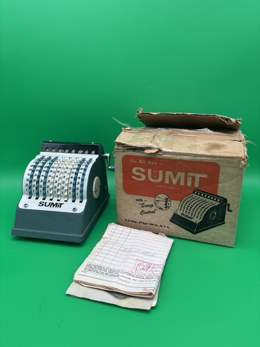 Vintage sumit manual adding - vintage,
