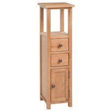 Corner Cabinet with Drawers