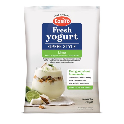 Easiyo lime with coconut bits - easiyo,