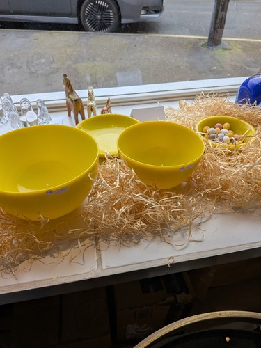 Vintage large colora - large, glass