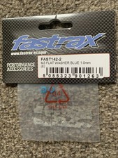 Fastrax M3 Flat Washer Blue
