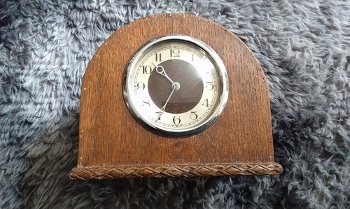 Art deco vintage mantle - , clock