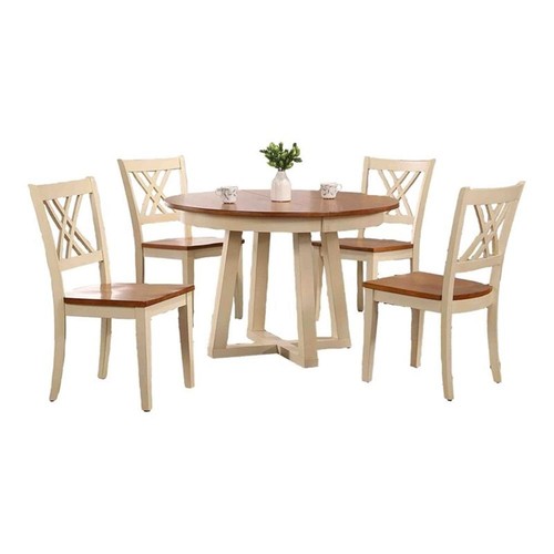 Double back solid wood - 5-pc,