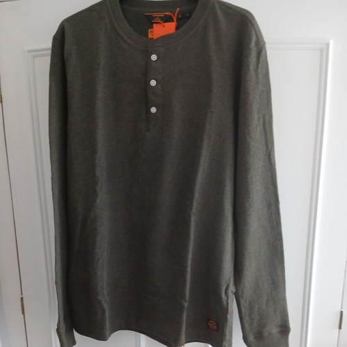 Superdry long sleeve grandad - long,