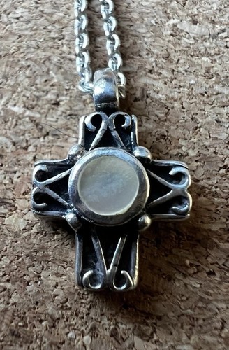 Beautiful little silver cross - little,
