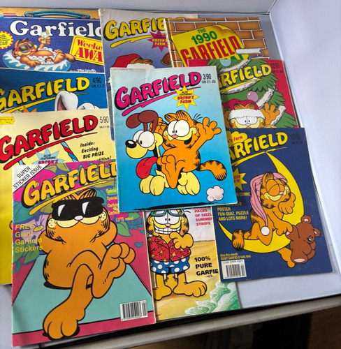 Job lot vintage garfield - vintage,
