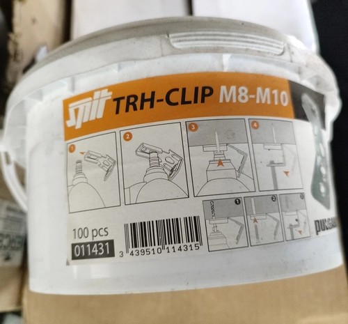 Spit threaded rod hanger clip - spit,