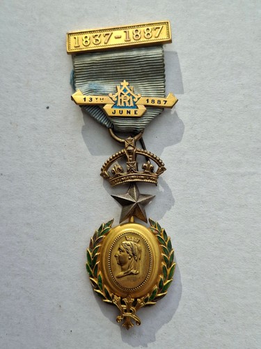 Silver masonic queen victoria - silver,