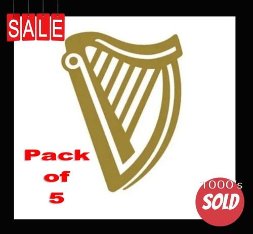 Large guinness harp vinyl - 6,