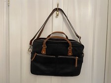 Ben De Lisi Black Tan Bag