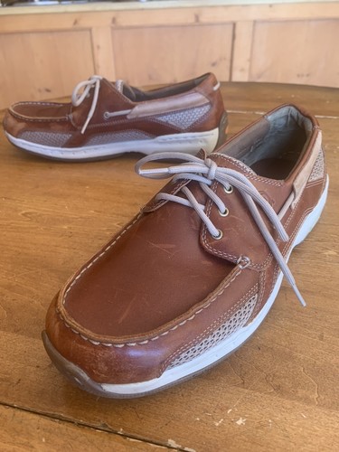 Dunham leather mesh sided - mesh,