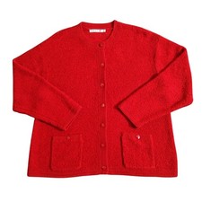 Poppy Cardigan Women 20 Red