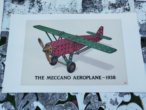Meccano print vintage - meccano,