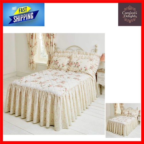 Elegant cream quilted - cream, fitted