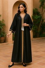 Luxury Moroccan Kaftan Abaya Dress Wedding Fashion Party