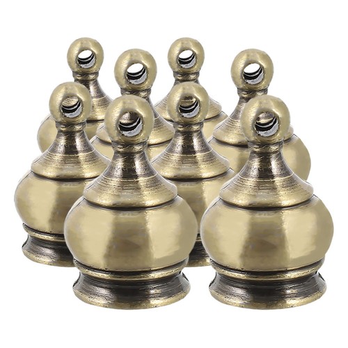 Pcs finials screw toppers - , 8