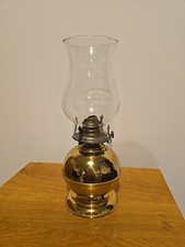 FARMS LAMPLIGHT BRASS COLOURED OIL LAMP - MODEL NO 541 