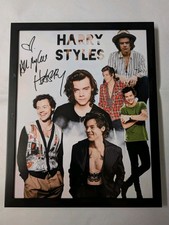 Harry styles 8x10 autograph - harry,