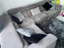 DFS Tahiti Corner Sofa Grey