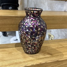 Vintage mosaic decorative vase