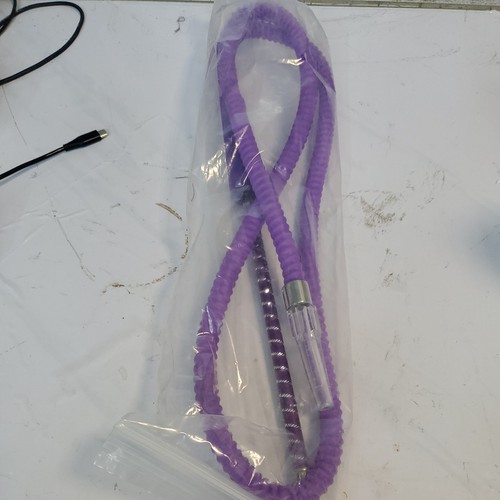 Purple shisha hookah hose pipe - hose,
